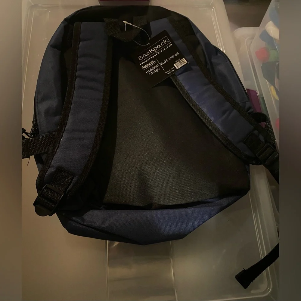 🔴Navy Blue Backpack